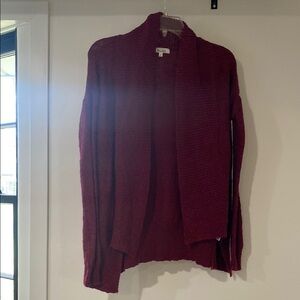 Mudd Red Cardigan Sweater with Slim Fit